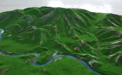 现代张家川张家川沙盘模型的优势