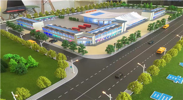 张家川张家川沙盘模型的制作过程